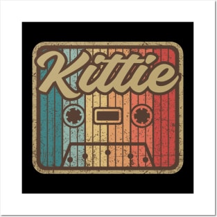 Kittie Vintage Cassette Posters and Art